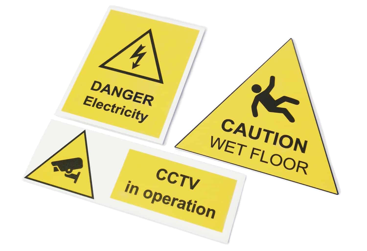 Warning Signs - easily design and order online!